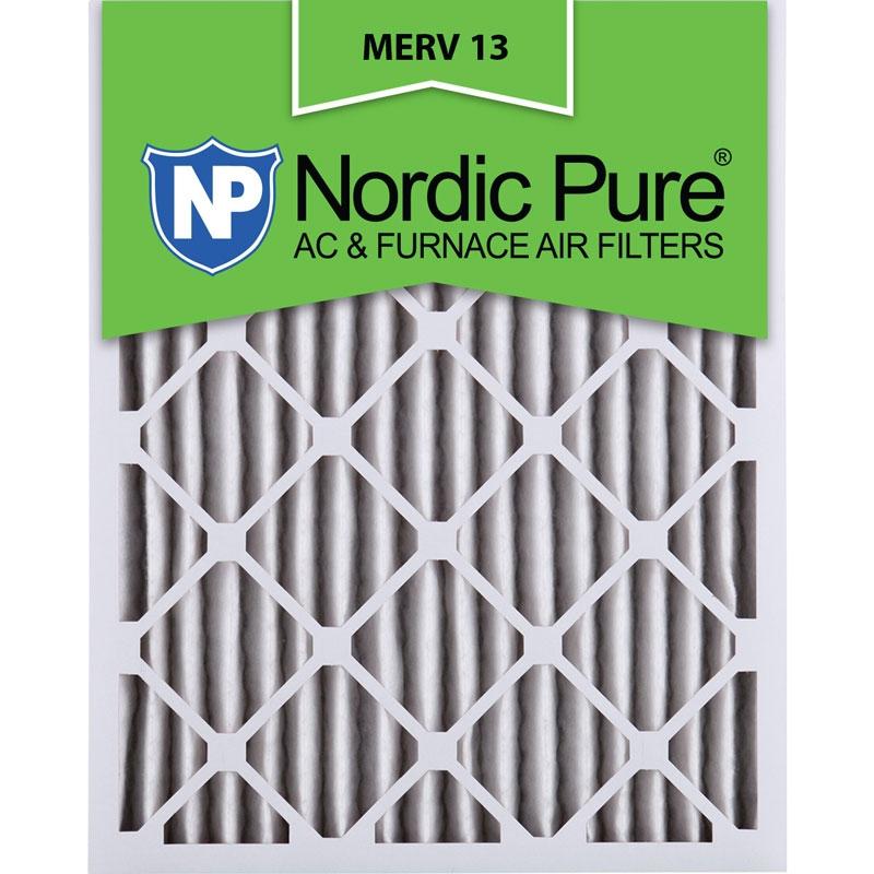12x24x2 Pleated MERV 13 AC Furnace Filters Qty 3 Made in USA