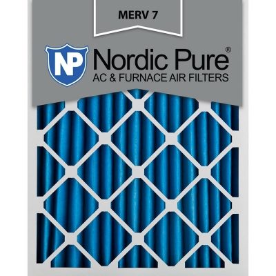 14x20x2 Pleated MERV 7 AC Furnace Filters Qty 3 Made in USA