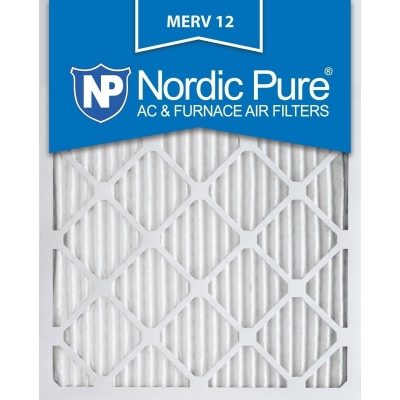14x24x1 Pleated MERV 12 AC Furnace Filters Qty 3 Made in USA