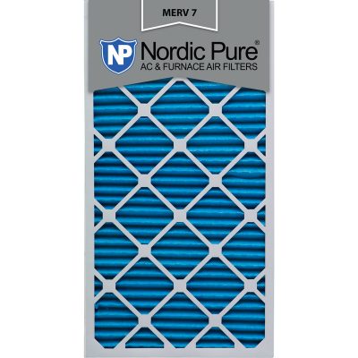 14x30x1 Pleated MERV 7 AC Furnace Filters Qty 3 Made in USA
