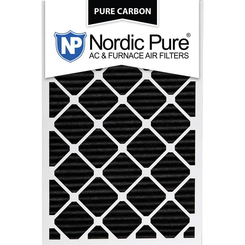 14x30x1 Pure Carbon Pleated AC Furnace Filters Qty 3 Made in USA