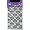 14x30x1 Pleated MERV 8 Plus Carbon Furnace Filters Qty 6 Made in USA