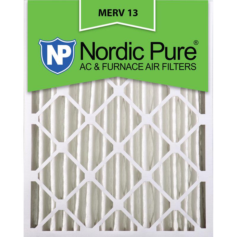 16x20x4 Pleated MERV 13 AC Furnace Filters Qty 2 Made in USA