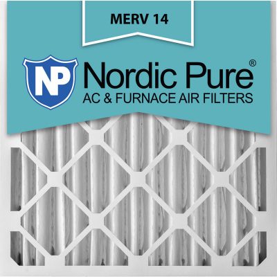 16x20x4 Pleated MERV 14 AC Furnace Filters Qty 2 Made in USA