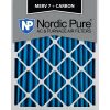 16x25x2 MERV 7 Plus Carbon AC Furnace Filters Qty 3 Made in USA