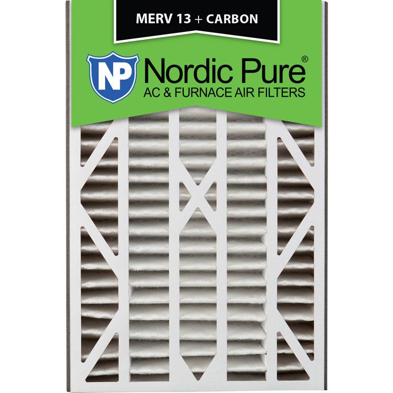 16x25x3 Air Bear Cub Replacement MERV 13 + Carbon Qty 1 Made in USA