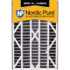 16x25x3 Air Bear Cub Replacement MERV 10 Pleated + Carbon Qty 1 USA