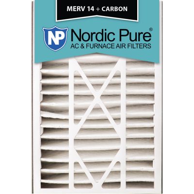 16x25x5 Air Bear Replacement MERV 14 Plus Carbon Qty 2 Made in USA