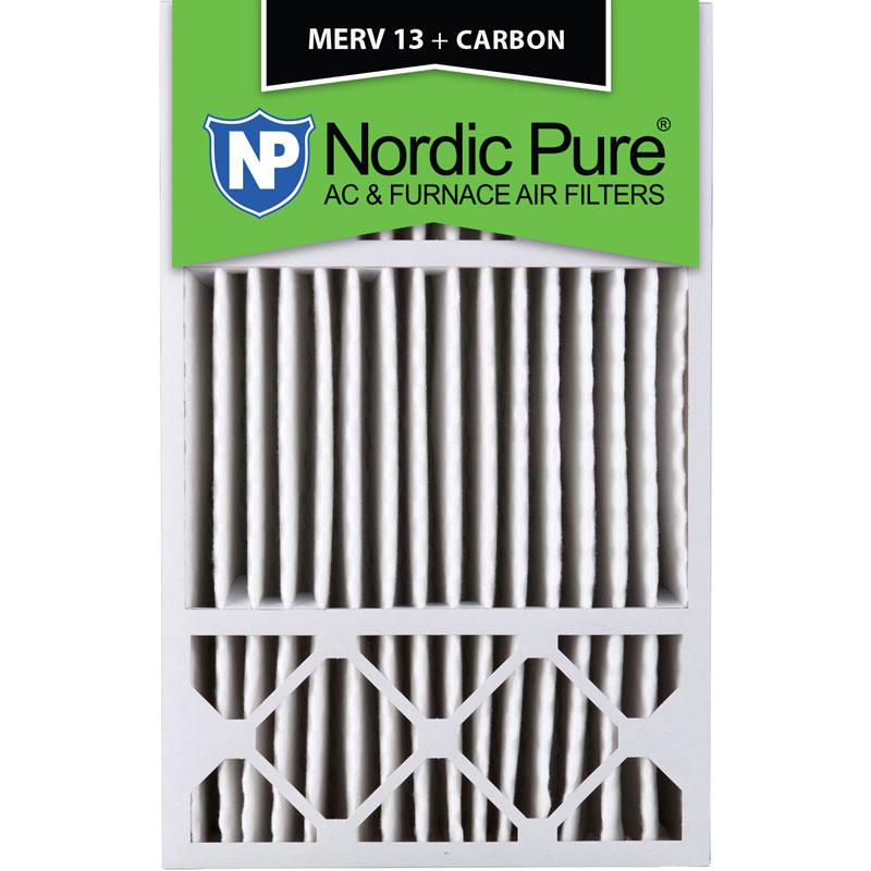 16x25x5 Honeywell Replacement MERV 13 Plus Carbon Qty 4 Made in USA