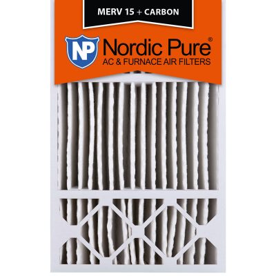 16x25x5 Honeywell Replacement MERV 15 Plus Carbon Qty 1 Made in USA