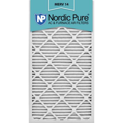16x30x1 Pleated MERV 14 AC Furnace Filters Qty 6 Made in USA