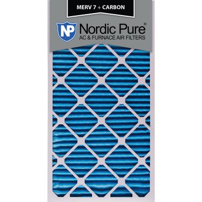 16x30x1 MERV 7 Plus Carbon AC Furnace Filters Qty 6 Made in USA