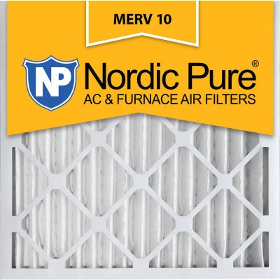 18x18x2 Pleated MERV 10 AC Furnace Filters Qty 3 Made in USA