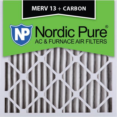 18x18x2 MERV 13 Plus Carbon AC Furnace Filters Qty 3 Made in USA