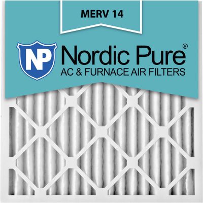 18x18x2 Pleated MERV 14 AC Furnace Filters Qty 3 Made in USA