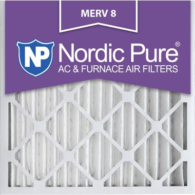 18x18x2 Pleated MERV 8 AC Furnace Filters Qty 3 Made in USA