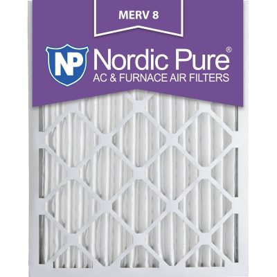 18x20x2 Pleated MERV 8 AC Furnace Filters Qty 3 Made in USA
