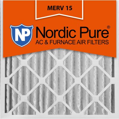 20x20x4 Pleated MERV 15 AC Furnace Filters Qty 2 Made in USA