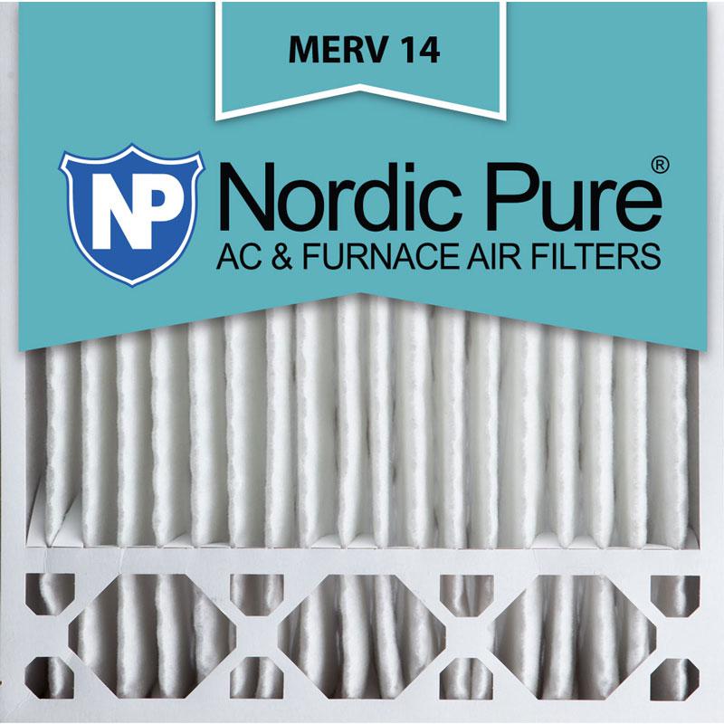 20x20x5 Honeywell Replacement Pleated MERV 14 Air Filters Qty 2 USA