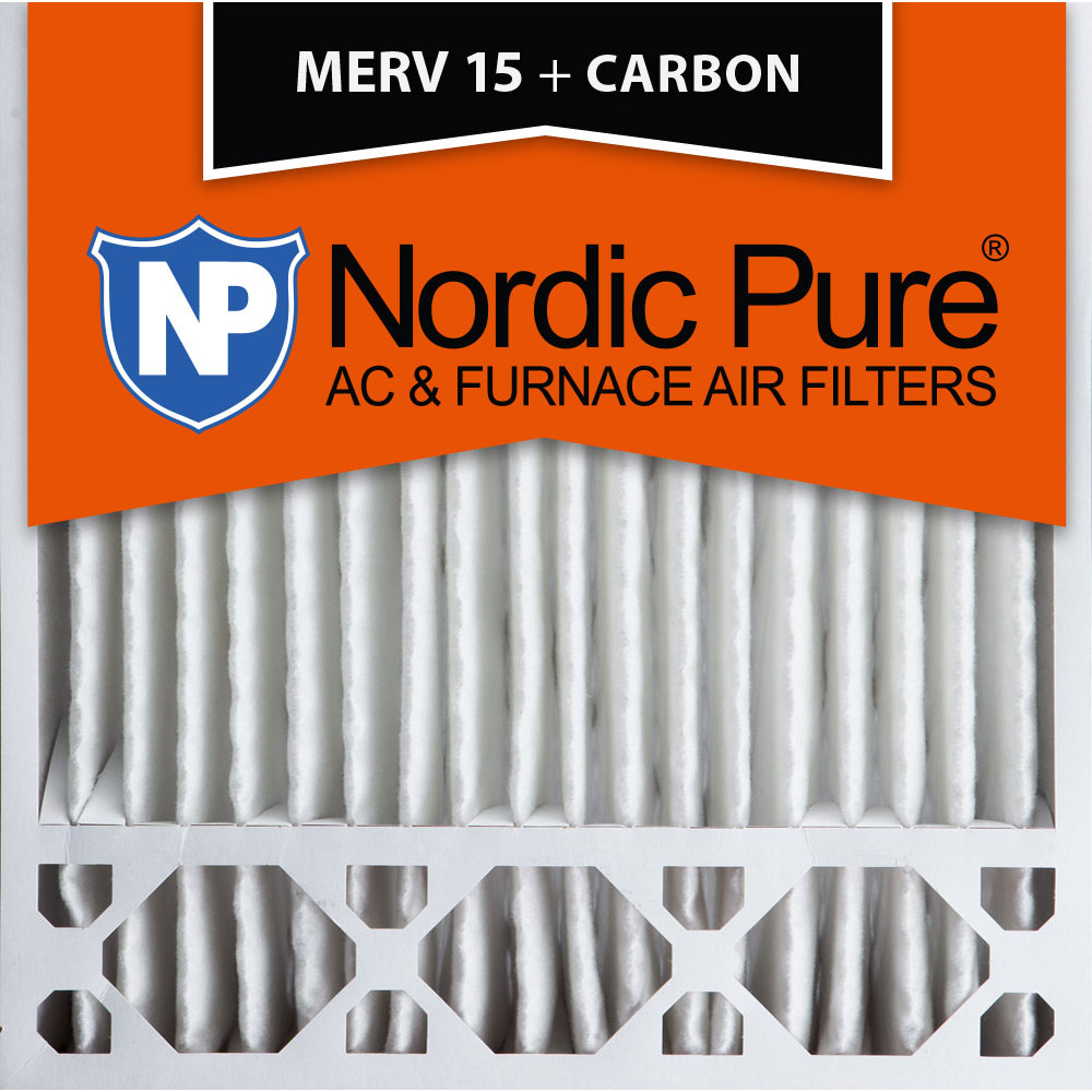 20x20x5 Honeywell Replacement MERV 15 Plus Carbon Qty 1 Made in USA