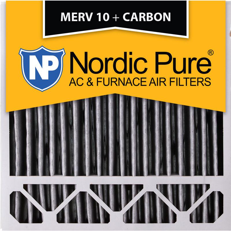 20x20x5 Honeywell Replacement Pleated MERV 10 Plus Carbon Qty 2 USA