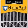 20x20x5 Honeywell Replacement Pleated MERV 10 Plus Carbon Qty 4 USA