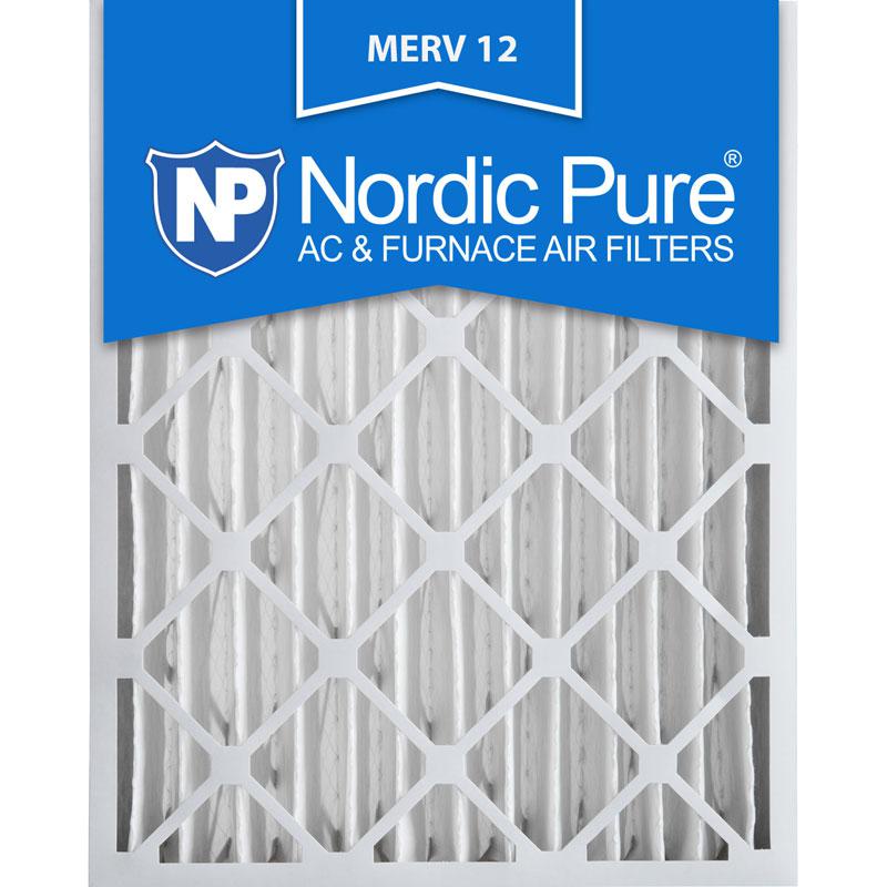 20x24x4 Pleated MERV 12 AC Furnace Filters Qty 1 Made in USA