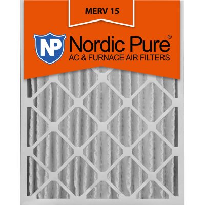 20x25x4 Pleated MERV 15 AC Furnace Filters Qty 2 Made in USA