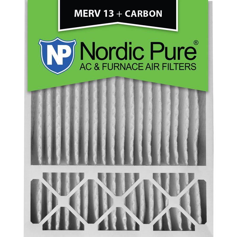 20x25x5 Honeywell Replacement MERV 13 Plus Carbon Qty 2 Made in USA