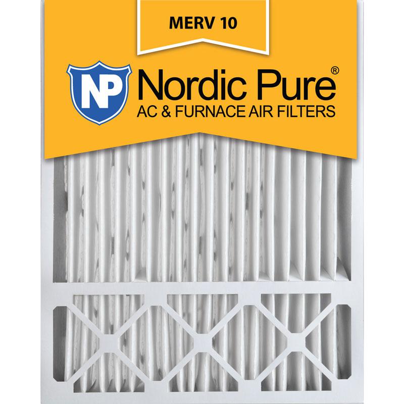 20x25x5 Lennox X6673_X6675 Replacement Pleated MERV 10 Qty 4