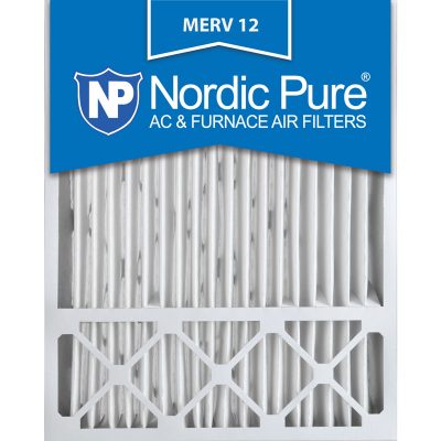 20x25x5 Lennox X6673_X6675 Replacement Pleated MERV 12 Qty 2