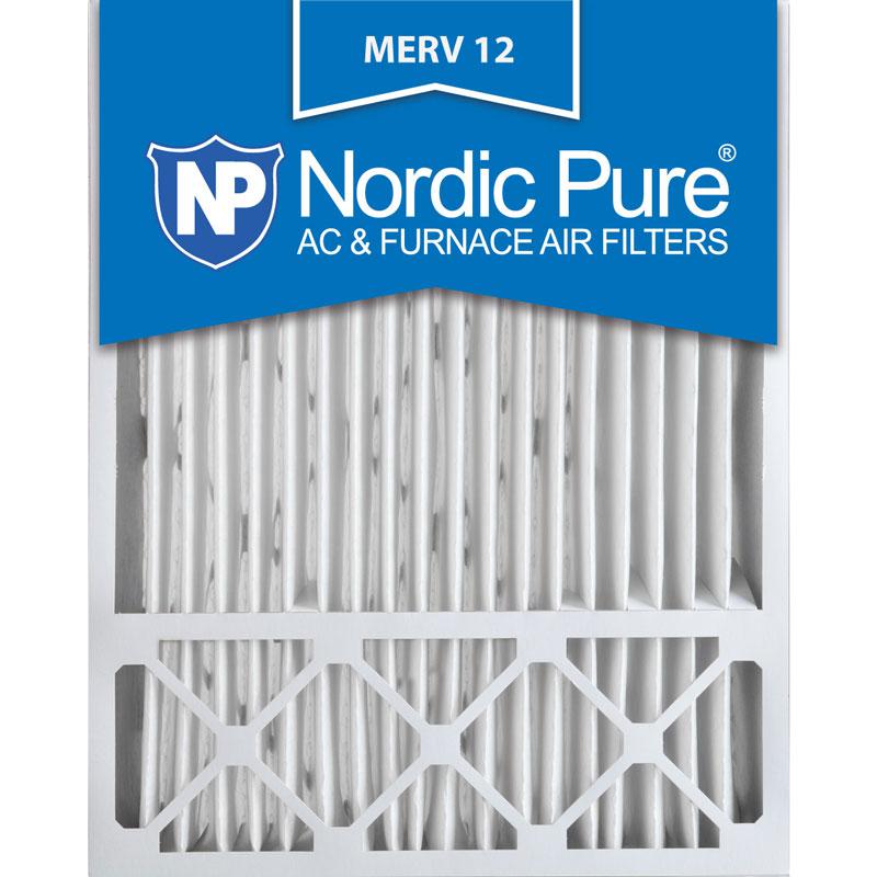 20x25x5 Lennox X6673_X6675 Replacement Pleated MERV 12 Qty 4