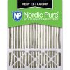 20x25x5 Lennox X6673_X6675 Replacement MERV 13 Plus Carbon Qty 4