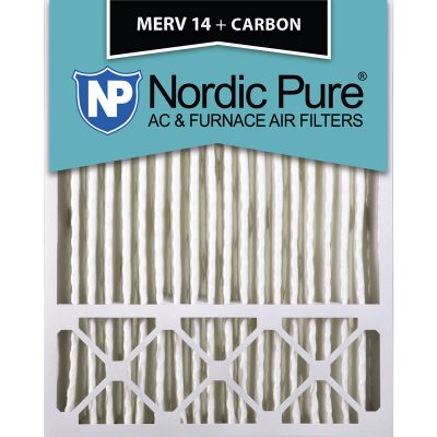 20x25x5 Lennox X6673_X6675 Replacement MERV 14 + Carbon Made in USA