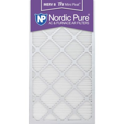 20x30x1 Tru Mini Pleat Merv 8 AC Furnace Filters Qty 6 Made in USA